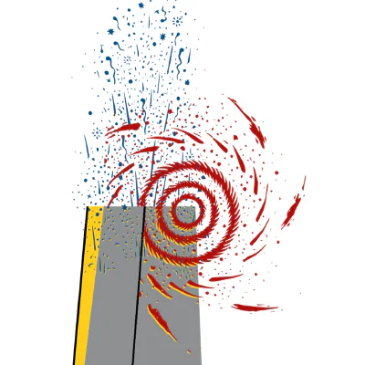 Feuerwerksarchitektur am Weimarer Bauhaus